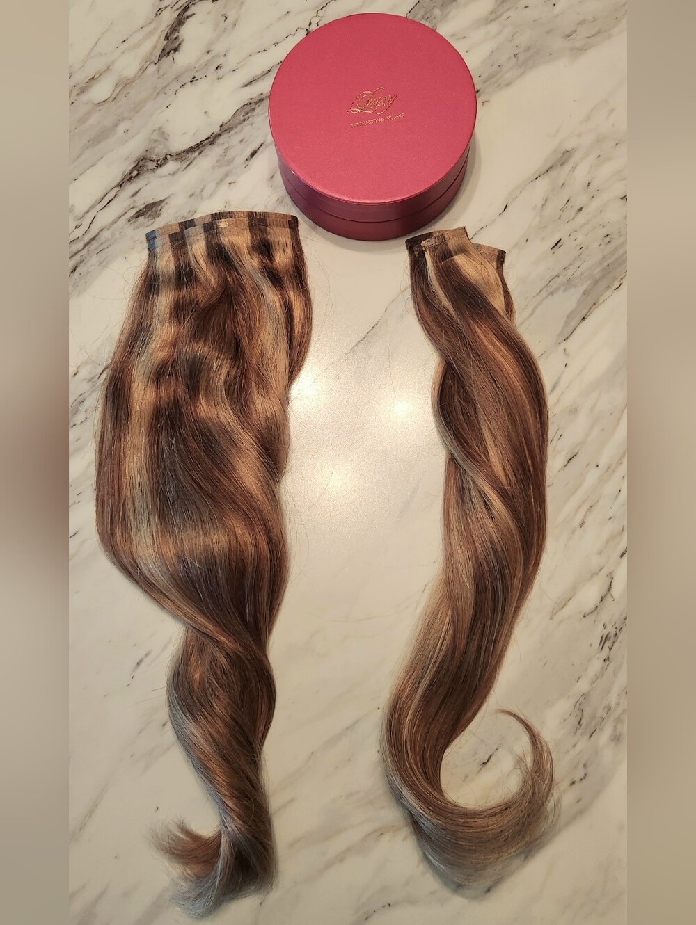 Thinning Hair Fill-ins / Ash Brown Highlights 16 In.